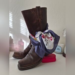 Frye Women's Harness Distressed Boots